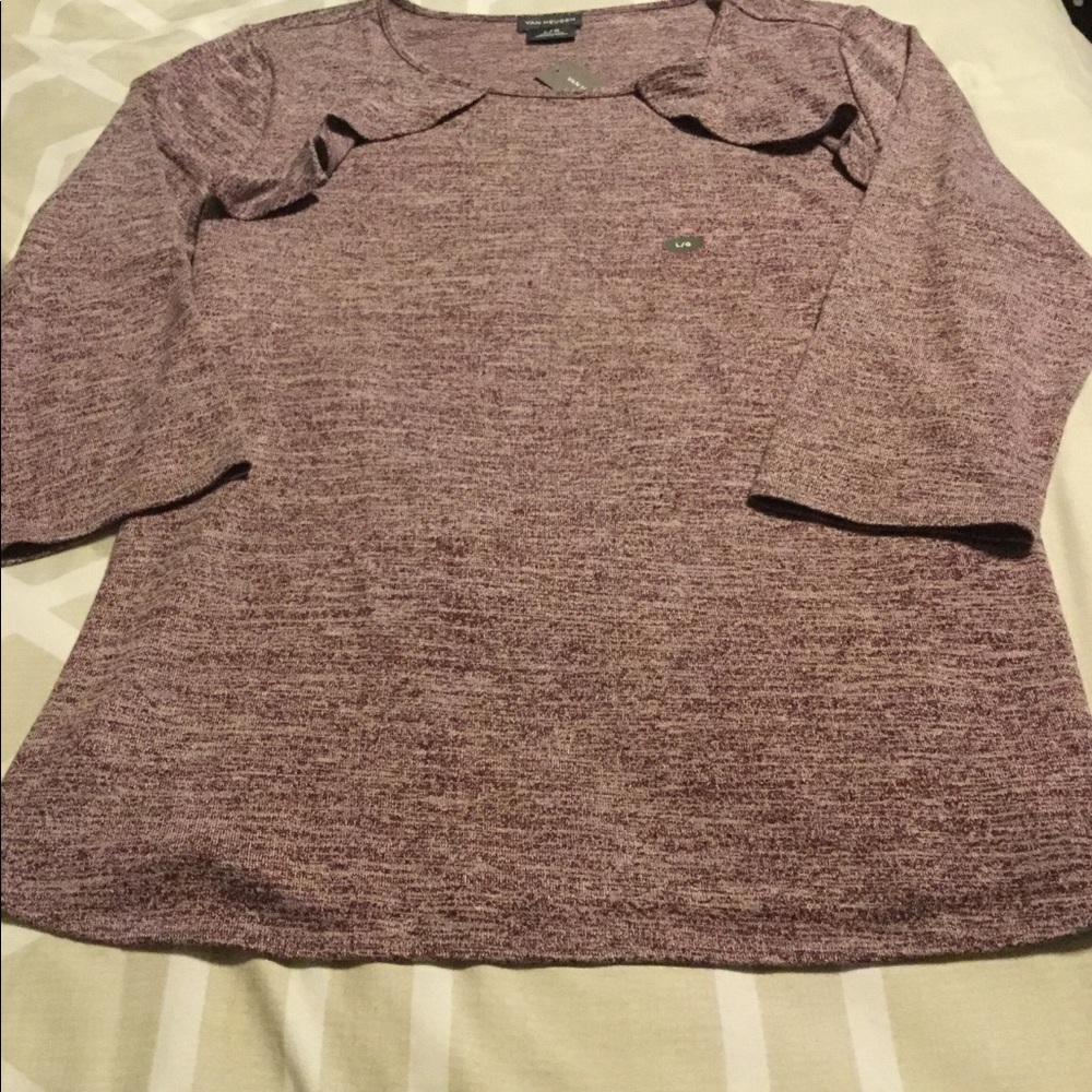 Van Heusen Ruffled Top - Picture 7 of 7